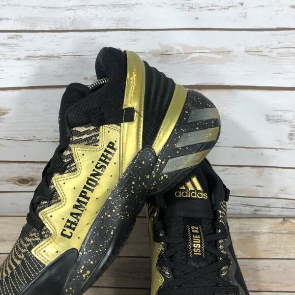 Adidas D.O.N Issue 2 Championship Mentality Shoes Mens Size 10 Athletic FX7108 - Picture 13 of 14